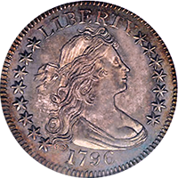 1796 Draped Bust Quarter