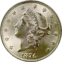 1894 Liberty Head Double Eagle