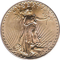 1927 D St Gaudens Double Eagle