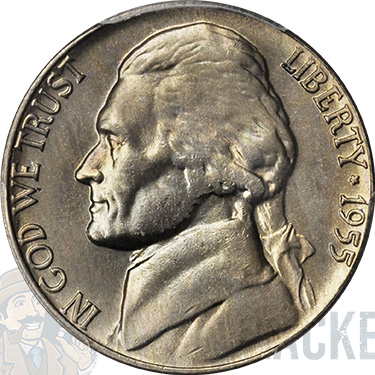 1955 D Jefferson Nickel