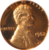 1962 D Lincoln Penny