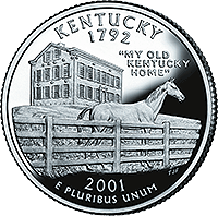 2001 D Kentucky State Quarter