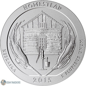 2015 S Homestead National Monument Quarter (90% Silver Proof)
