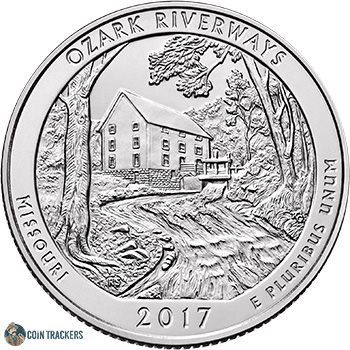 2017 D Ozark National Riverways Quarter